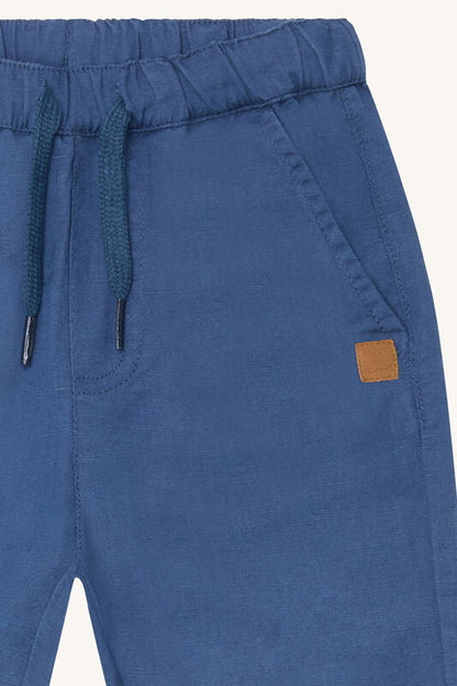 Hust & Claire Leinenhose - Thure - | blau