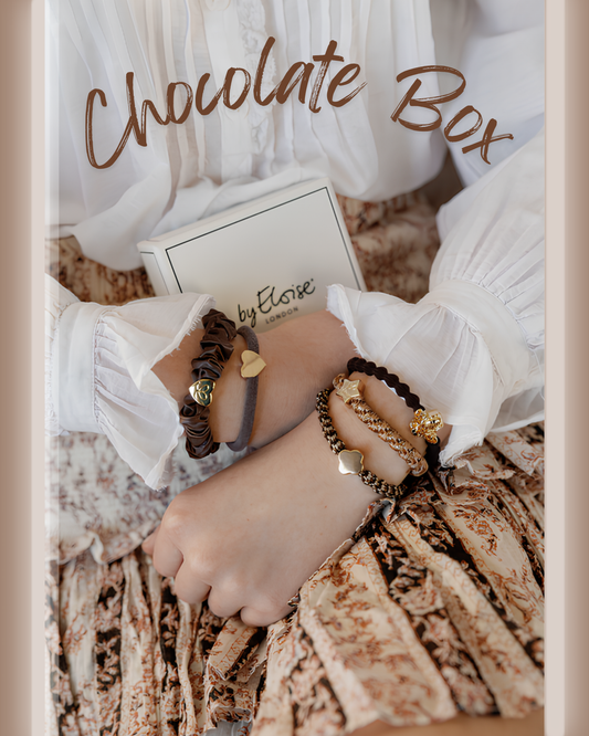 byEloise Haarband Set Chocolate Box