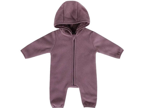 Jacky Fleece-Overall in dunkelorsa