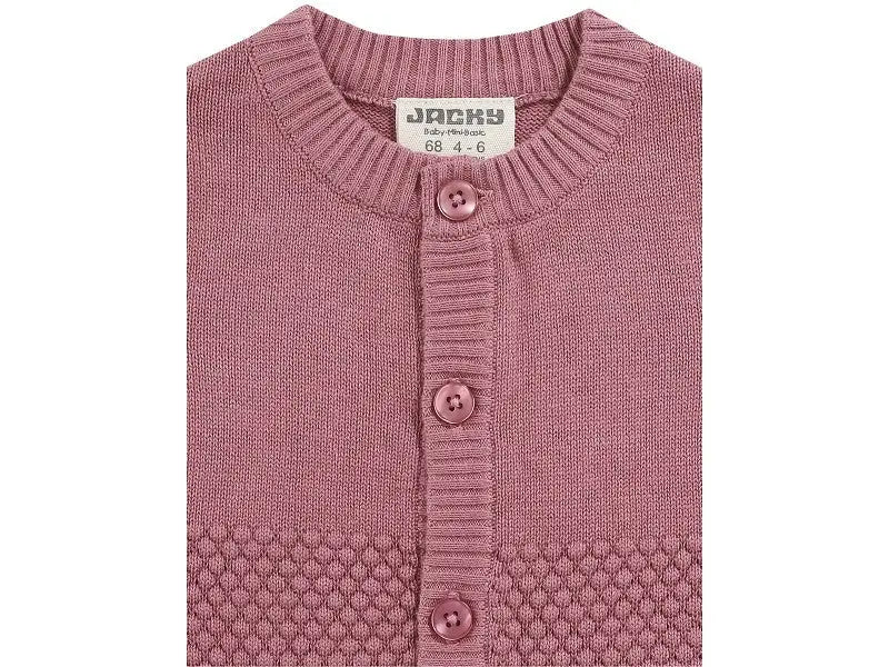 Jacky Strickjacke mit Knopfleiste-Mokkini Kindermode