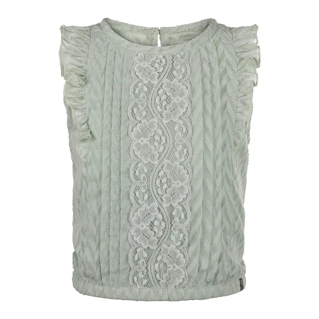 Koko Noko Blusenshirt mit Chiffon-Rüschen-Mokkini Kindermode