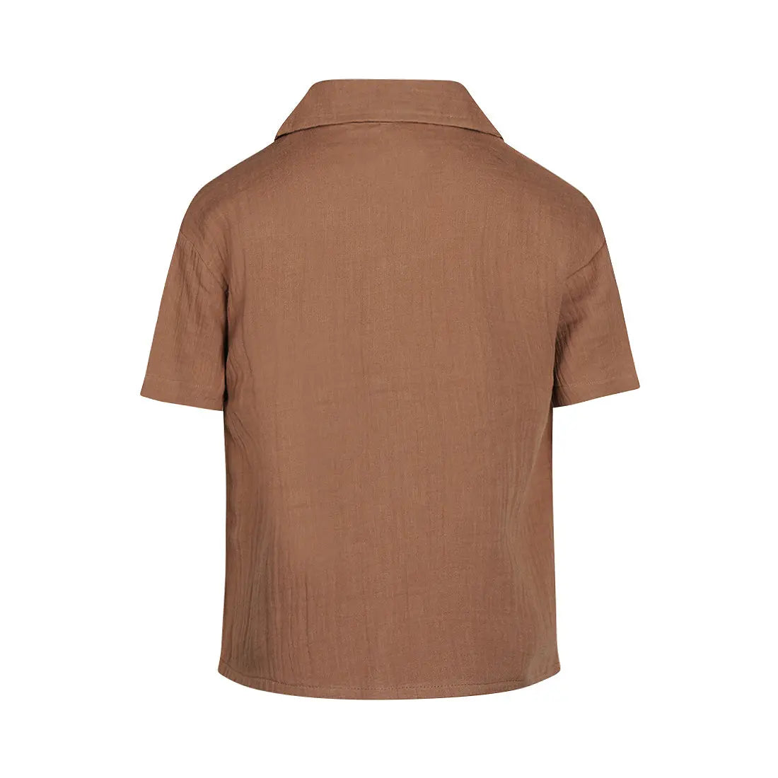 Koko Noko Jungen Hemd - braun Mokkini Kindermode