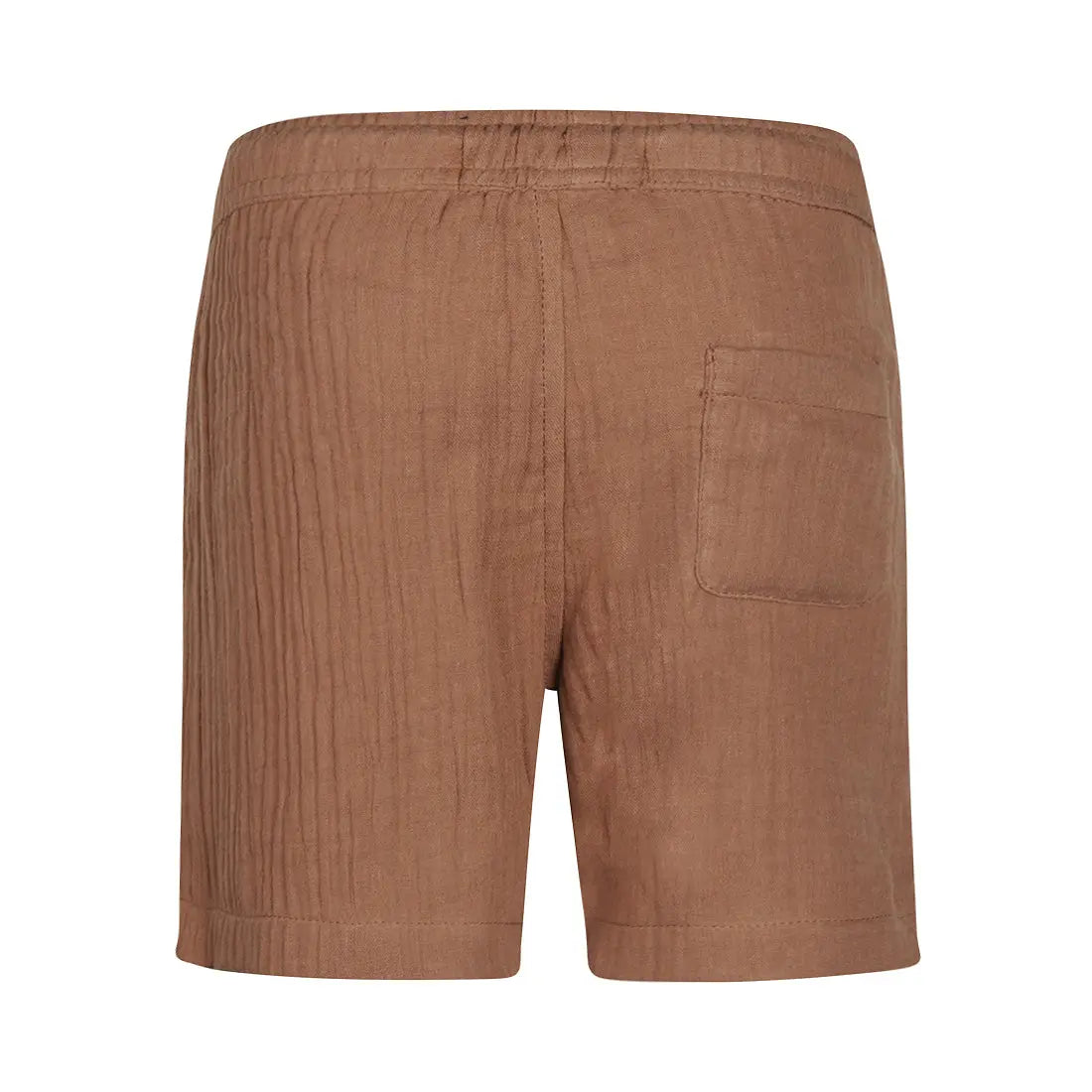 Koko Noko Jungen-Shorts in Braun mit Kordelzug Mokkini Kindermode