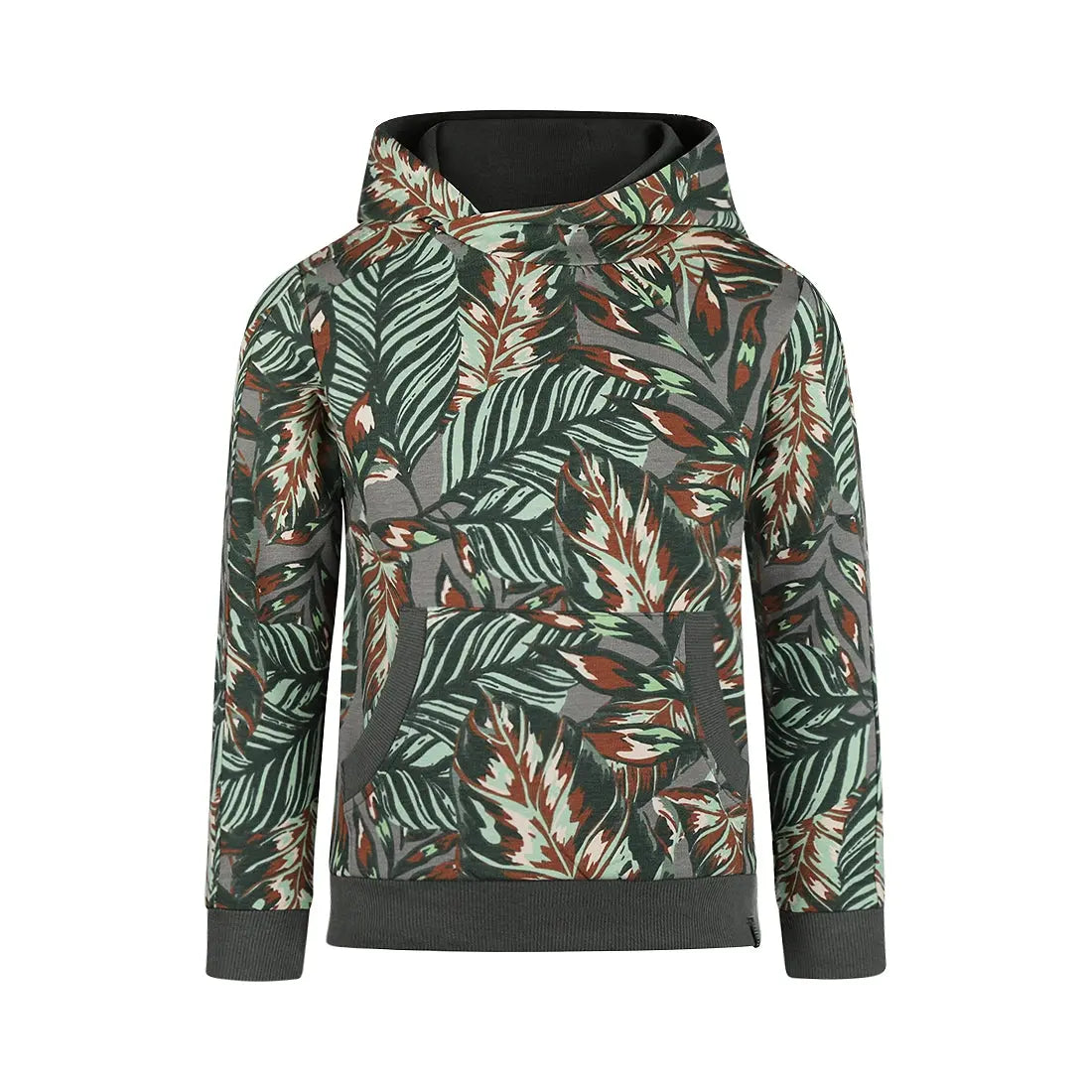 Koko Noko Sweatshirt mit Blattmuster-Mokkini Kindermode