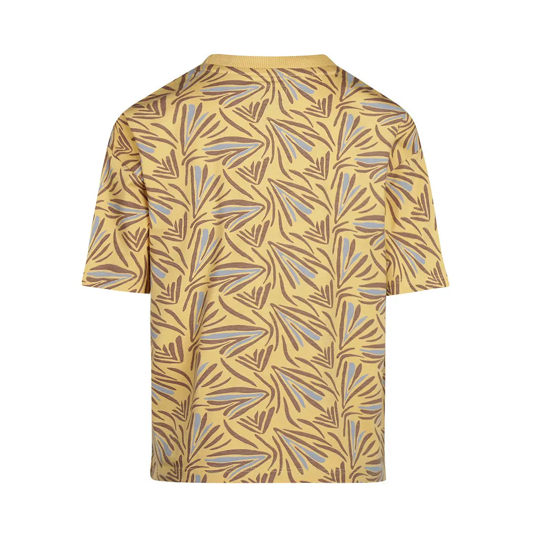 Koko Noko Jungen-T-Shirt mit Blätter-Print Mokkini Kindermode