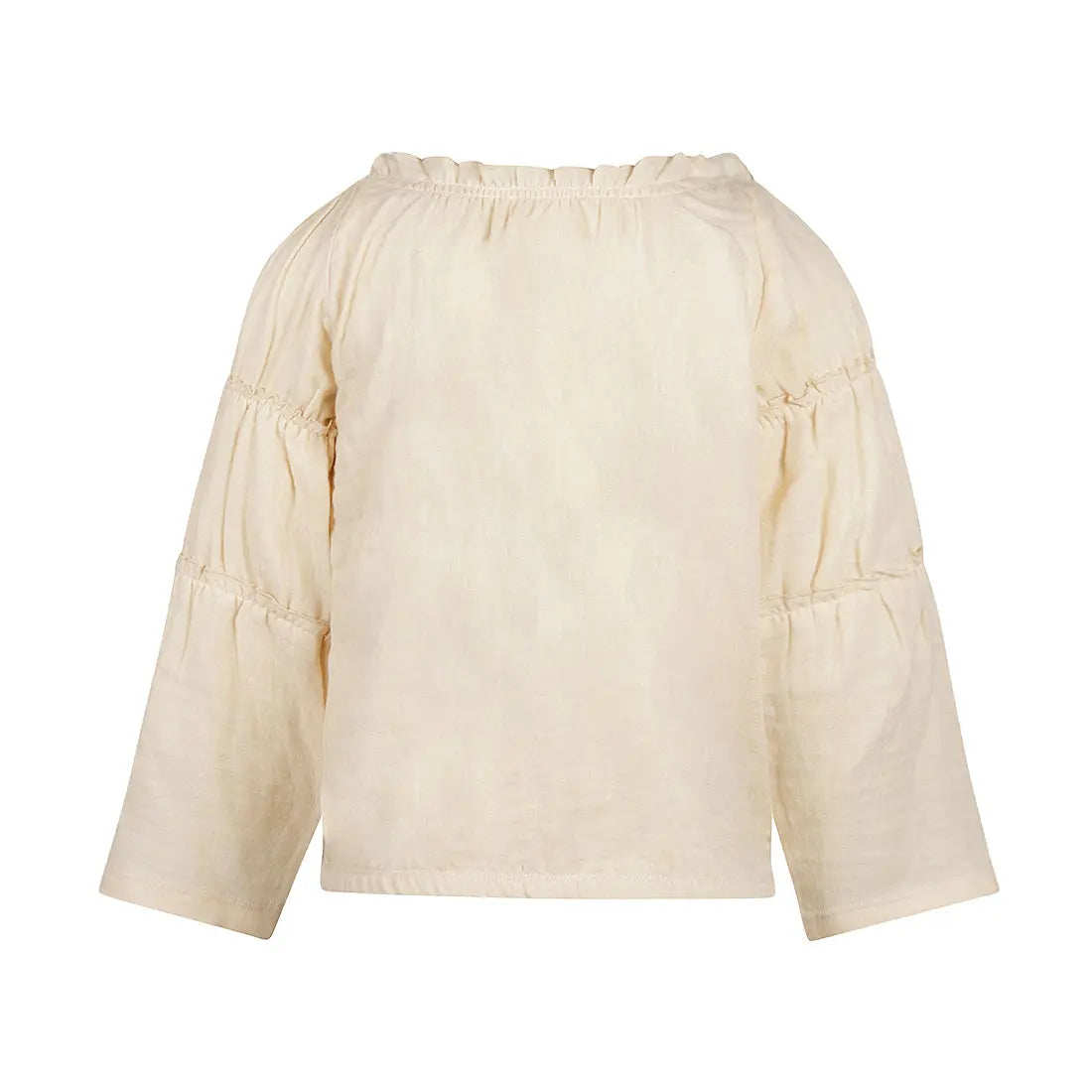 Koko Noko Mädchen-Bluse in Creme Mokkini Kindermode