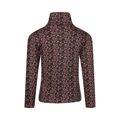 Koko Noko Rollkragen-Langarmshirt mit Blumenmuster - Langarmshirt - Koko Noko