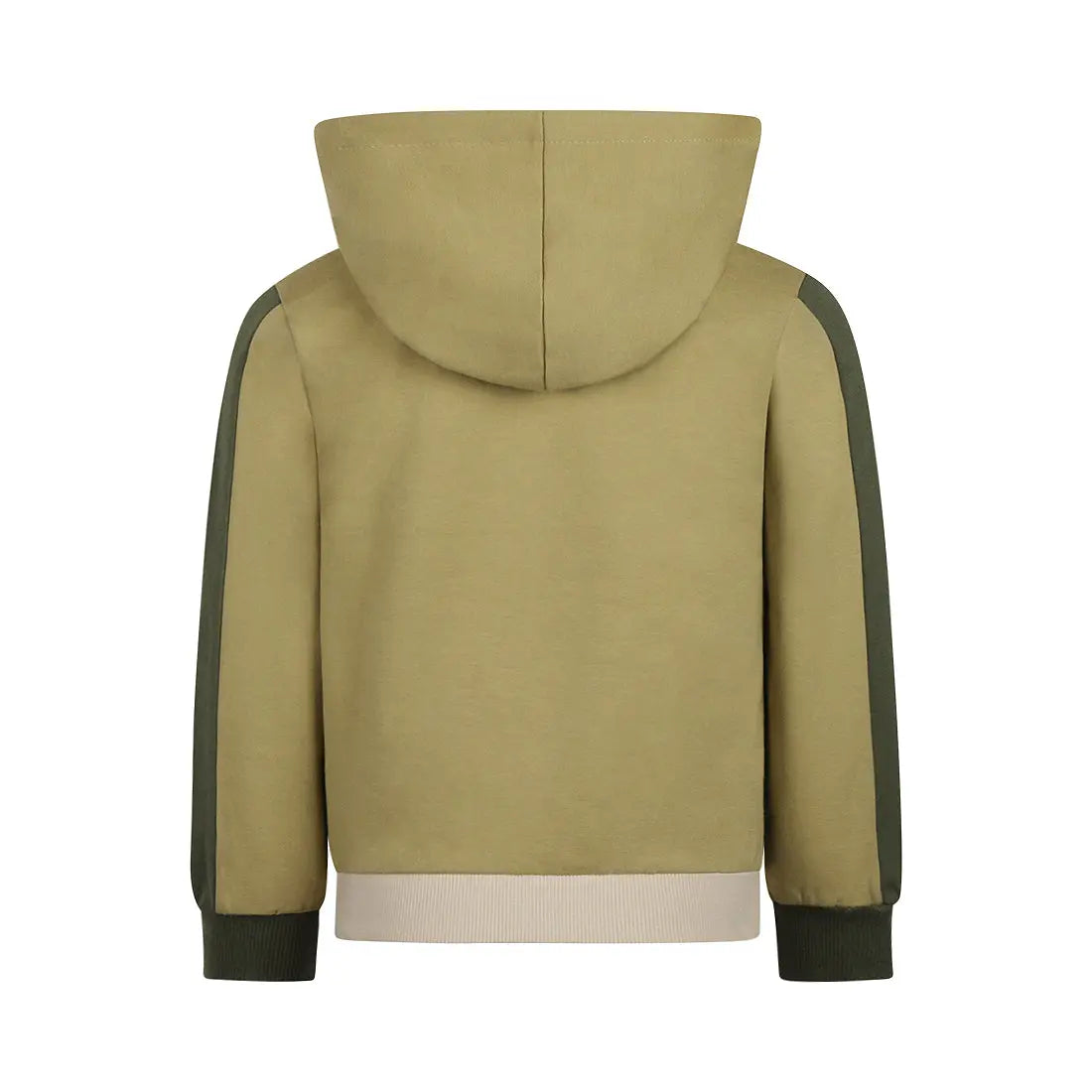 Koko Noko Sweatshirt beige-grün Mokkini Kindermode Hoodie