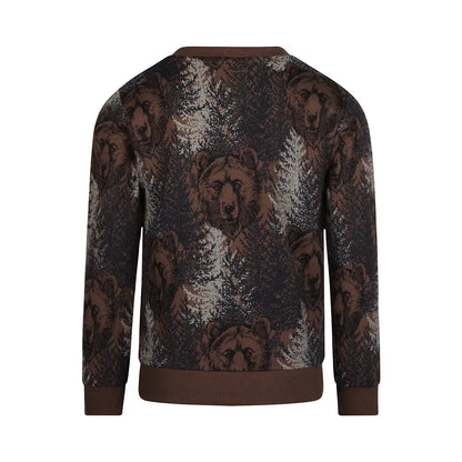 Koko Noko Sweatshirt mit Waldbär Motiv - Sweatshirt - Koko Noko