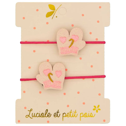 Luciole et Petit Pois Haargummiset – Handschuhmotiv für Babys