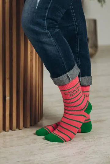 MDMD Coole Oma Socken Mokkini Kindermode Socken