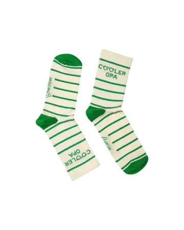 MDMD Coole Opa Socken Mokkini Kindermode Socken