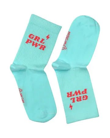 MDMD Girlspower Socken Mokkini Kindermode Socken