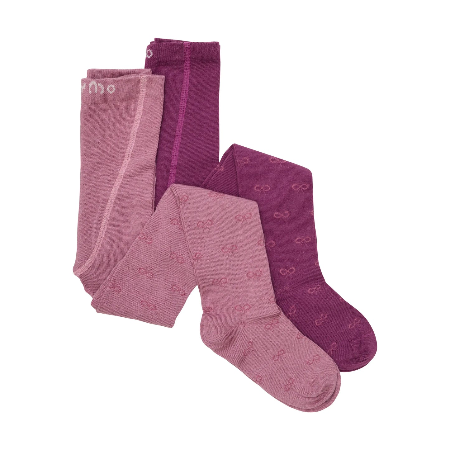 MINYMO 2er-Pack Strümpfe mit Muster Mokkini Kindermode Strümpfe