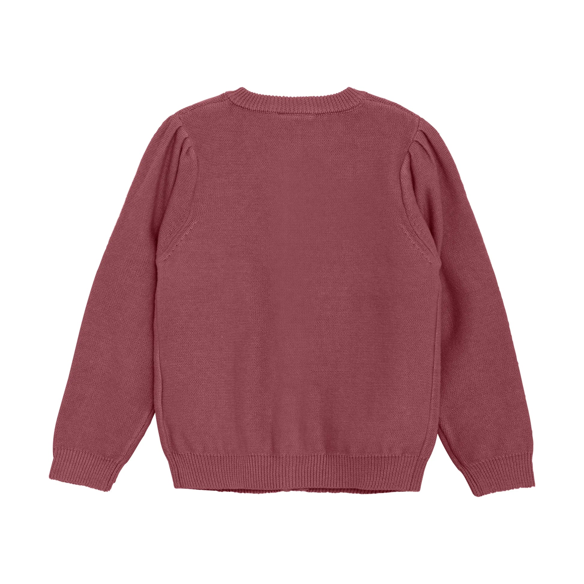 MINYMO Kinder Cardigan Strick - Trendiger Strickcardigan Mokkini Kindermode Cardigan -knitted
