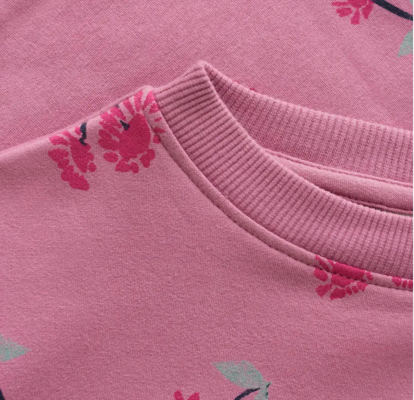 MINYMO Kinder Sweatshirt LS AOP - Gestricktes Sweatshirt Mokkini Kindermode Sweatshirt -knitted