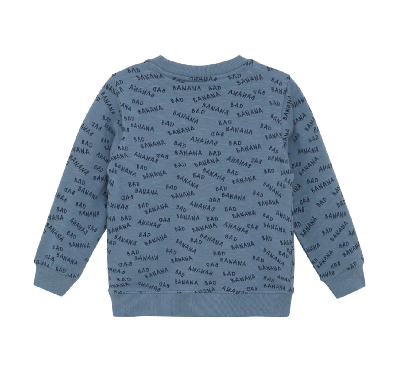MINYMO Kinder Sweatshirt LS AOP - Gestricktes Sweatshirt für Jungen - Mokkini Kindermode Sweatshirt -knitted
