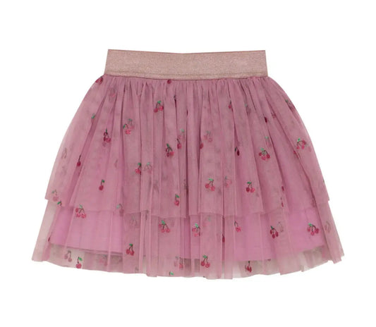 MINYMO Skirt AOP für Mädchen - Gewebter Rock in Blumenmuster Mokkini Kindermode Skirt -woven