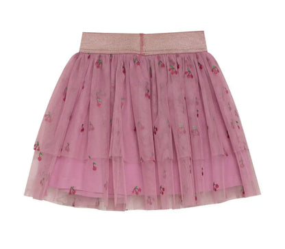 MINYMO Skirt AOP für Mädchen - Gewebter Rock in Blumenmuster Mokkini Kindermode Skirt -woven
