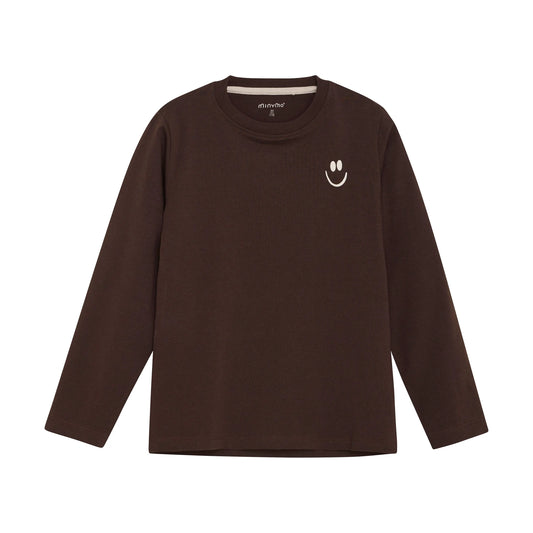 MINYMO T-Shirt Langarm | Good Vibes Mokkini Kindermode T-shirt ls