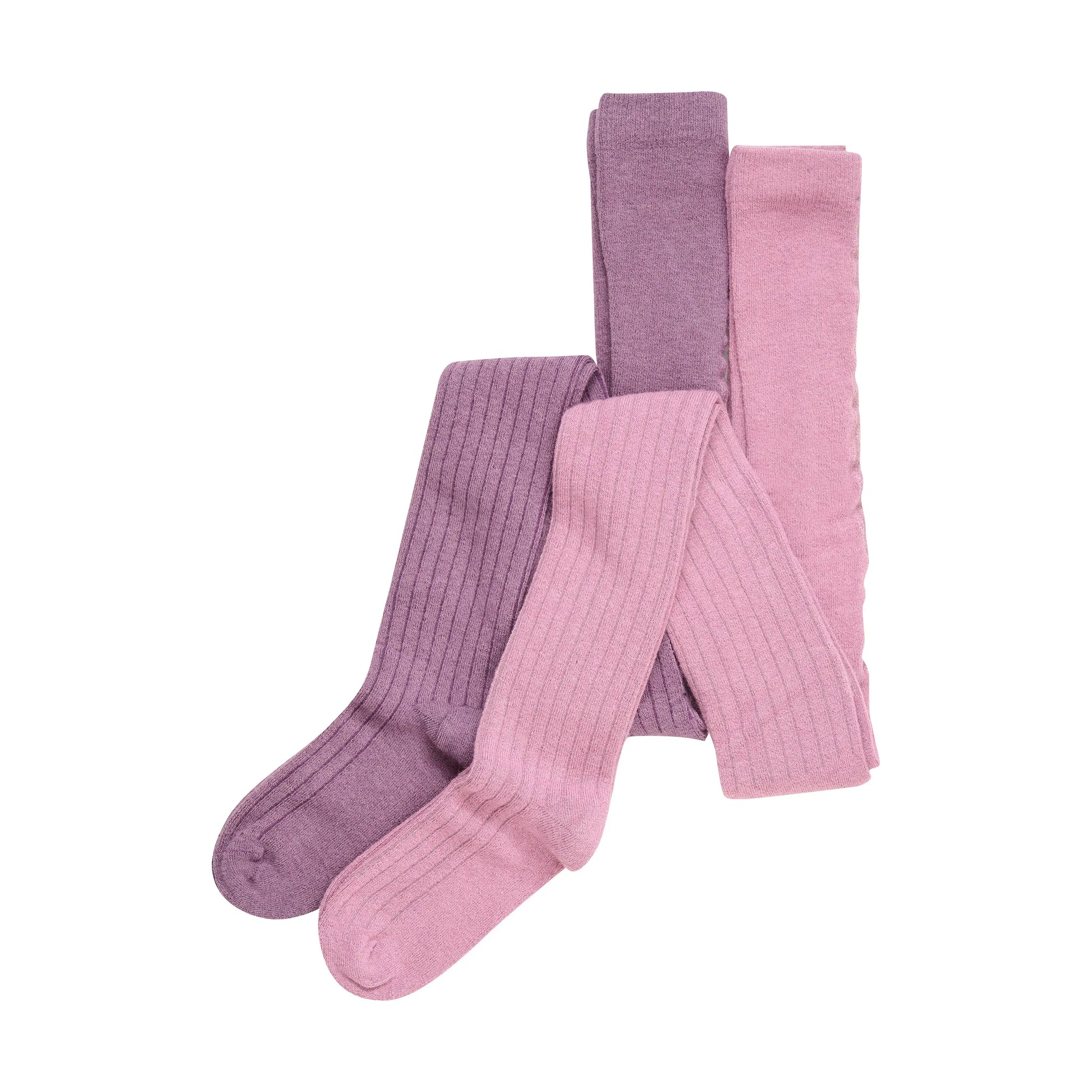 MINYMO Wollstrümpfe - Rippe 2er-Pack Mokkini Kindermode Strümpfe