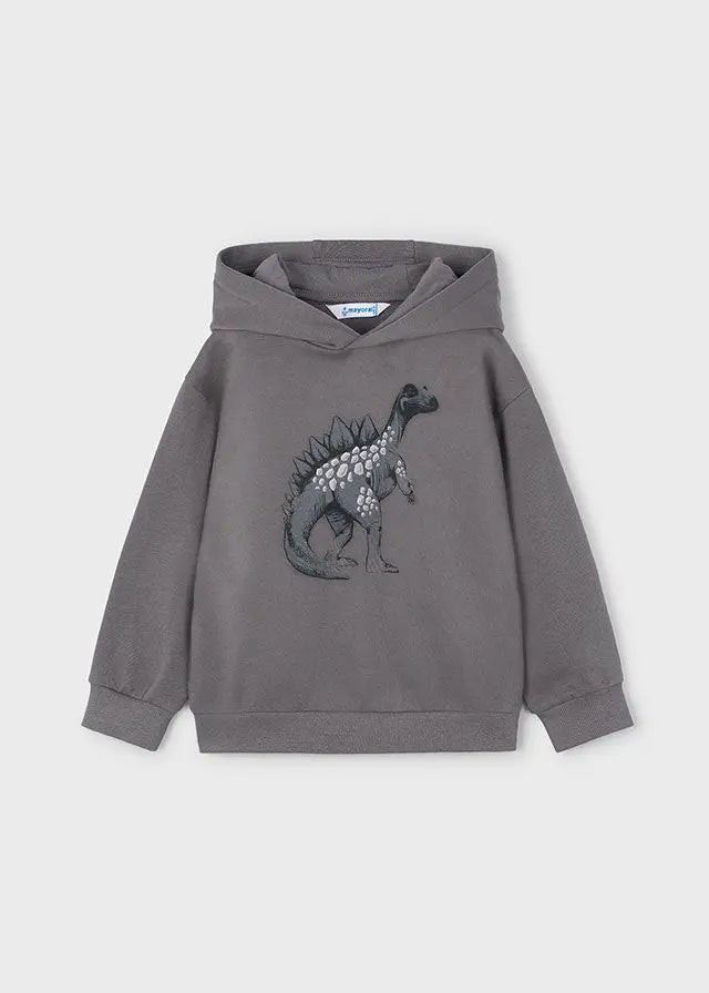 Mayoral Hoodie mit Dino-Motiv Mokkini Kindermode Sweatshirt