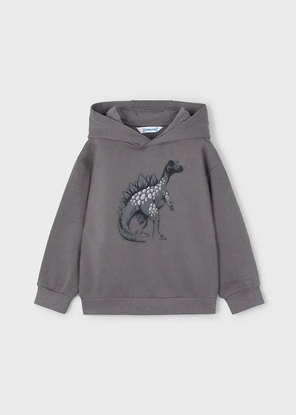 Mayoral Hoodie mit Dino-Motiv Mokkini Kindermode Sweatshirt