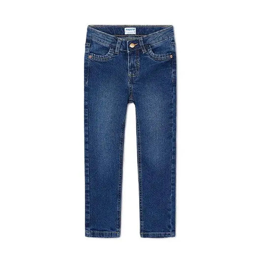 Mayoral Jeans mit süßen Vordertaschen Mokkini Kindermode Hose