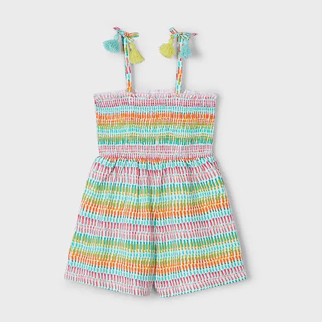Mayoral Jumpsuite mit bunten Streifen Mokkini Kindermode Jumpsuite