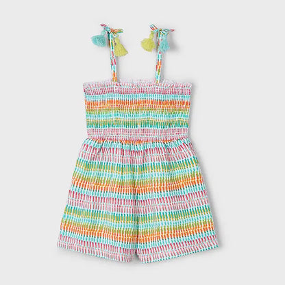 Mayoral Jumpsuite mit bunten Streifen Mokkini Kindermode Jumpsuite