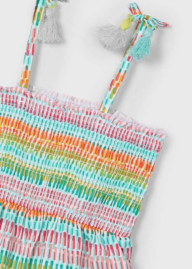 Mayoral Jumpsuite mit bunten Streifen Mokkini Kindermode Jumpsuite
