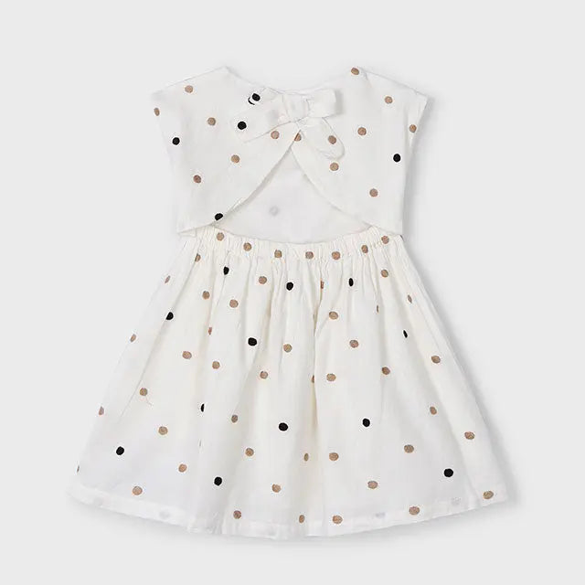 Mayoral Kleid mit klassischem Punkteprint Mokkini Kindermode Kleid