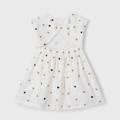 Mayoral Kleid mit klassischem Punkteprint Mokkini Kindermode Kleid