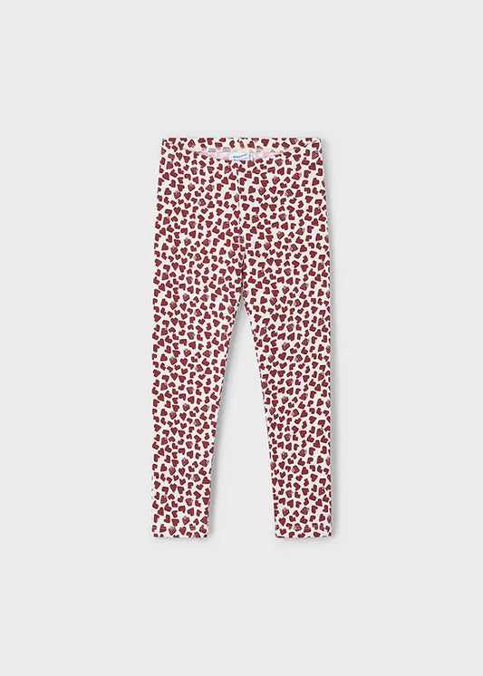 Mayoral Leggings Herzmuster Mokkini Kindermode Leggings