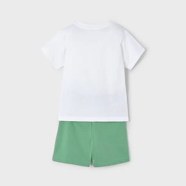 Mayoral Set aus T-Shirt und Shorts mit Schildkröten-Motiv Mokkini Kindermode Set