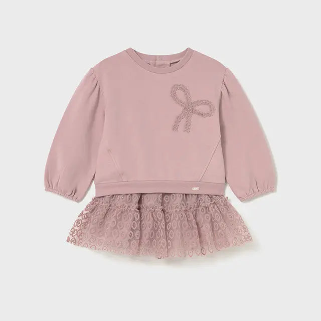 Mayoral Set mit Rüschenrock & Schleife Mokkini Kindermode Mädchen Set