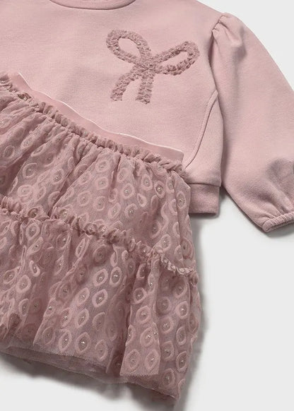 Mayoral Set mit Rüschenrock & Schleife Mokkini Kindermode Mädchen Set