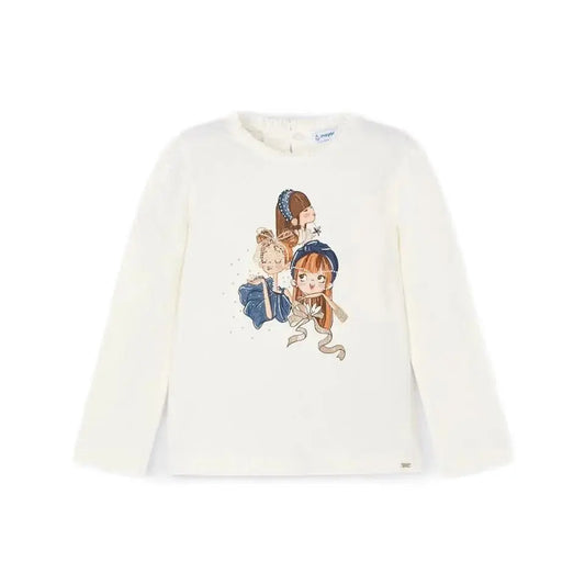 Mayoral T-Shirt Langarm Mädchen-Trio - T-Shirt Langarm - Mayoral