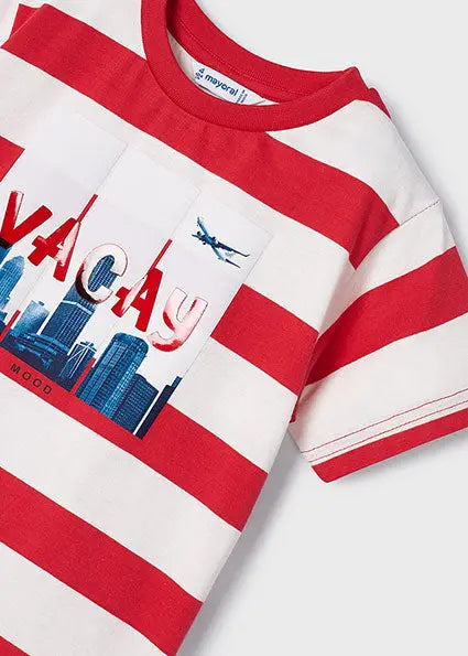 Mayoral T-Shirt im Blockstreifen-Look-Mokkini Kindermode
