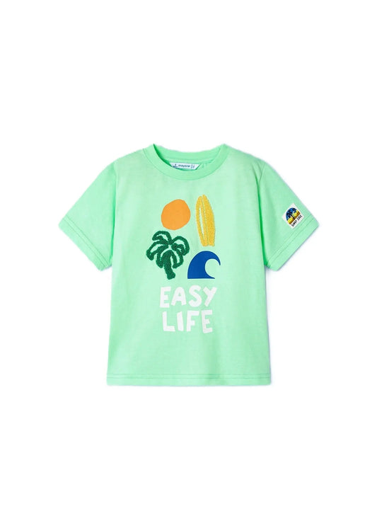 Mayoral T-Shirt mit Beachlife-Print Mokkini Kindermode T-Shirt