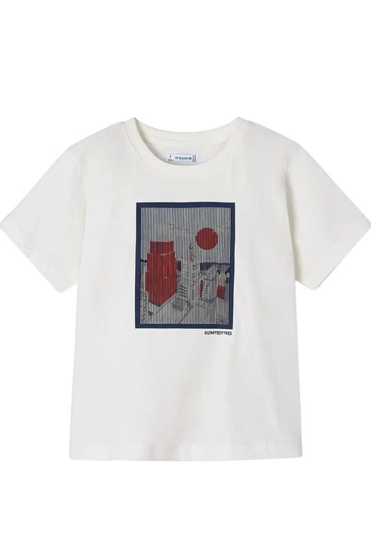Mayoral T-Shirt mit City-Print-Mokkini Kindermode