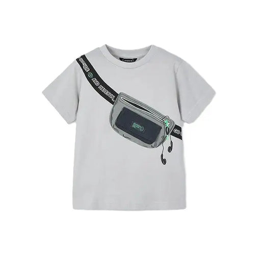 Mayoral T-Shirt mit aufgedruckter Gürteltasche
