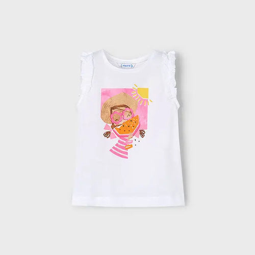 Mayoral Tanktop mit Melonen-Print