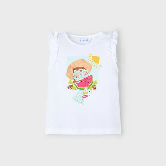 Mayoral Tanktop mit bunten Melonen-Print