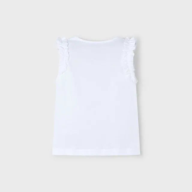 Mayoral Tanktop mit bunten Melonen-Print Mokkini Kindermode T-Shirt