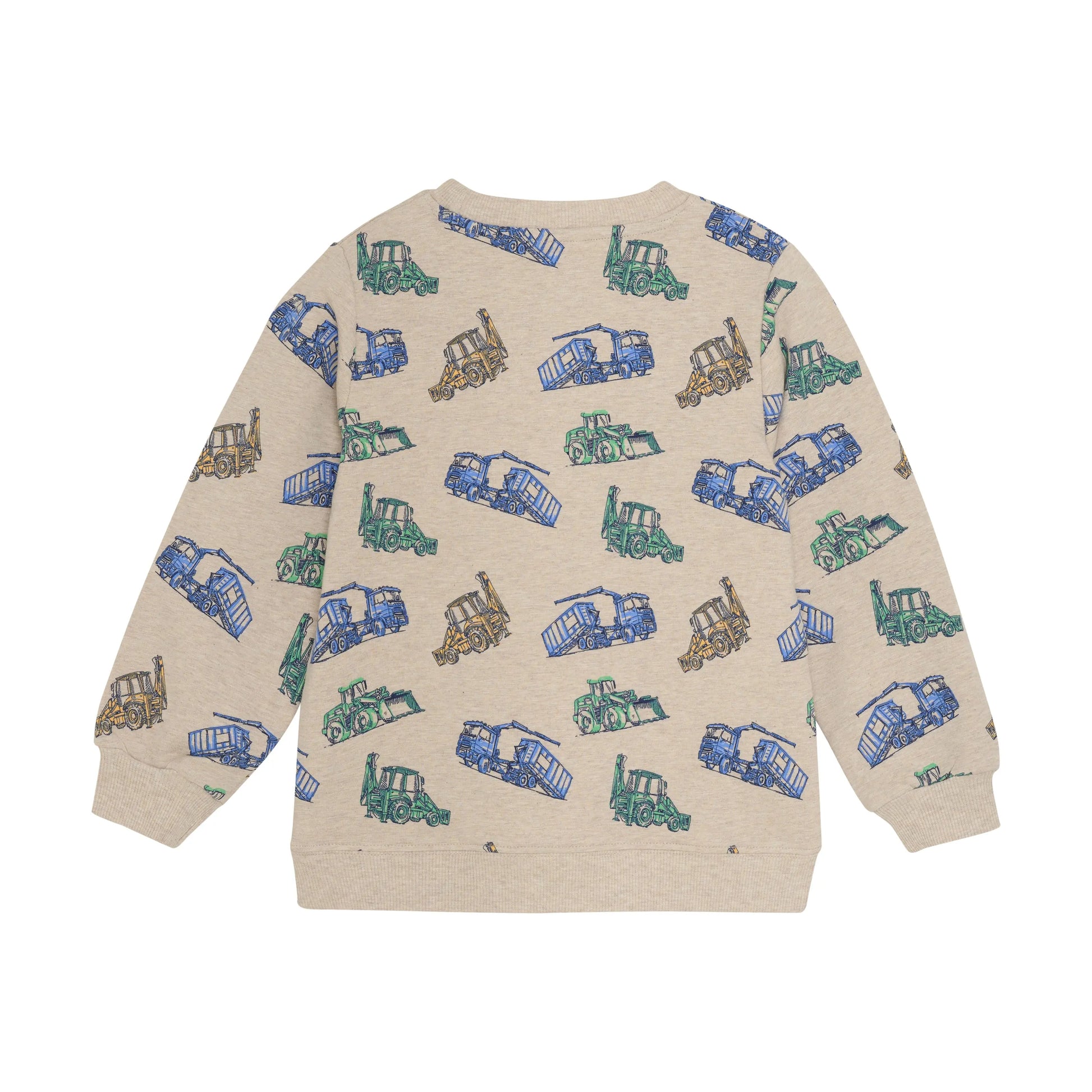 Minymo Jungen Sweatshirt mit Traktoren-Muster Mokkini Kindermode Gesperrt