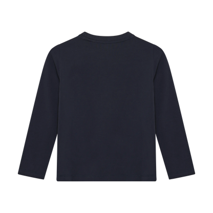 Minymo Langarmshirt mit Wendepailletten Echse Mokkini Kindermode Langarmshirt