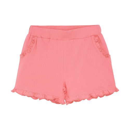 Minymo Mädchen Shorts mit Rüschen (Azalea Pink)