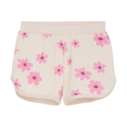 Minymo Mädchen Shorts mit bunten Blumen