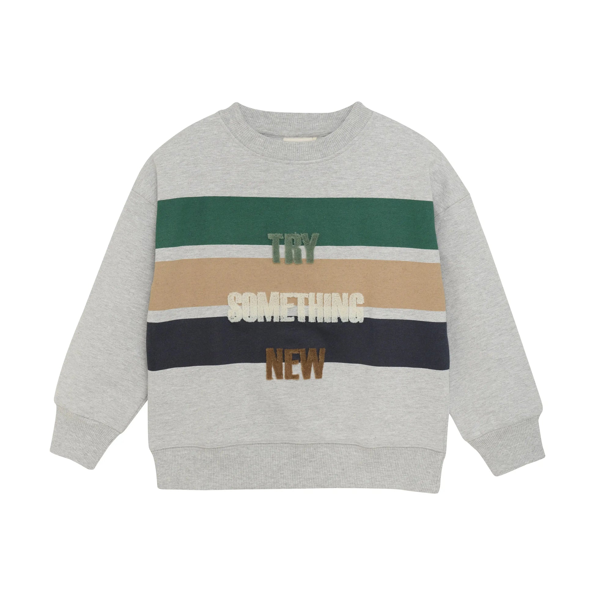 Minymo Sweatshirt mit Blockstreifen - Sweatshirt - Minymo